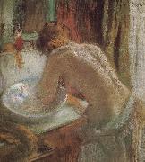 Edgar Degas Bathroom Spain oil painting artist